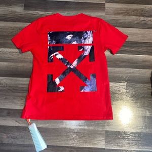 Off white shirt & palm angels track jacket